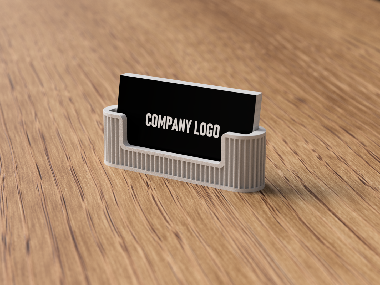Japandi Business Card Holder